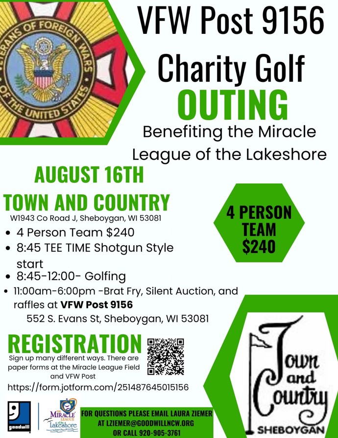 Charity Golf Poster